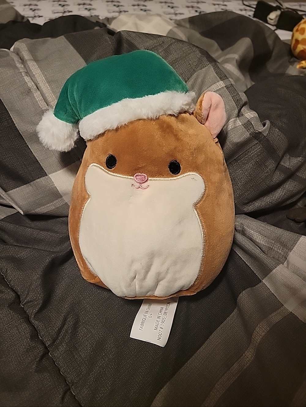 Squishmallow hamster HOLIDAY!